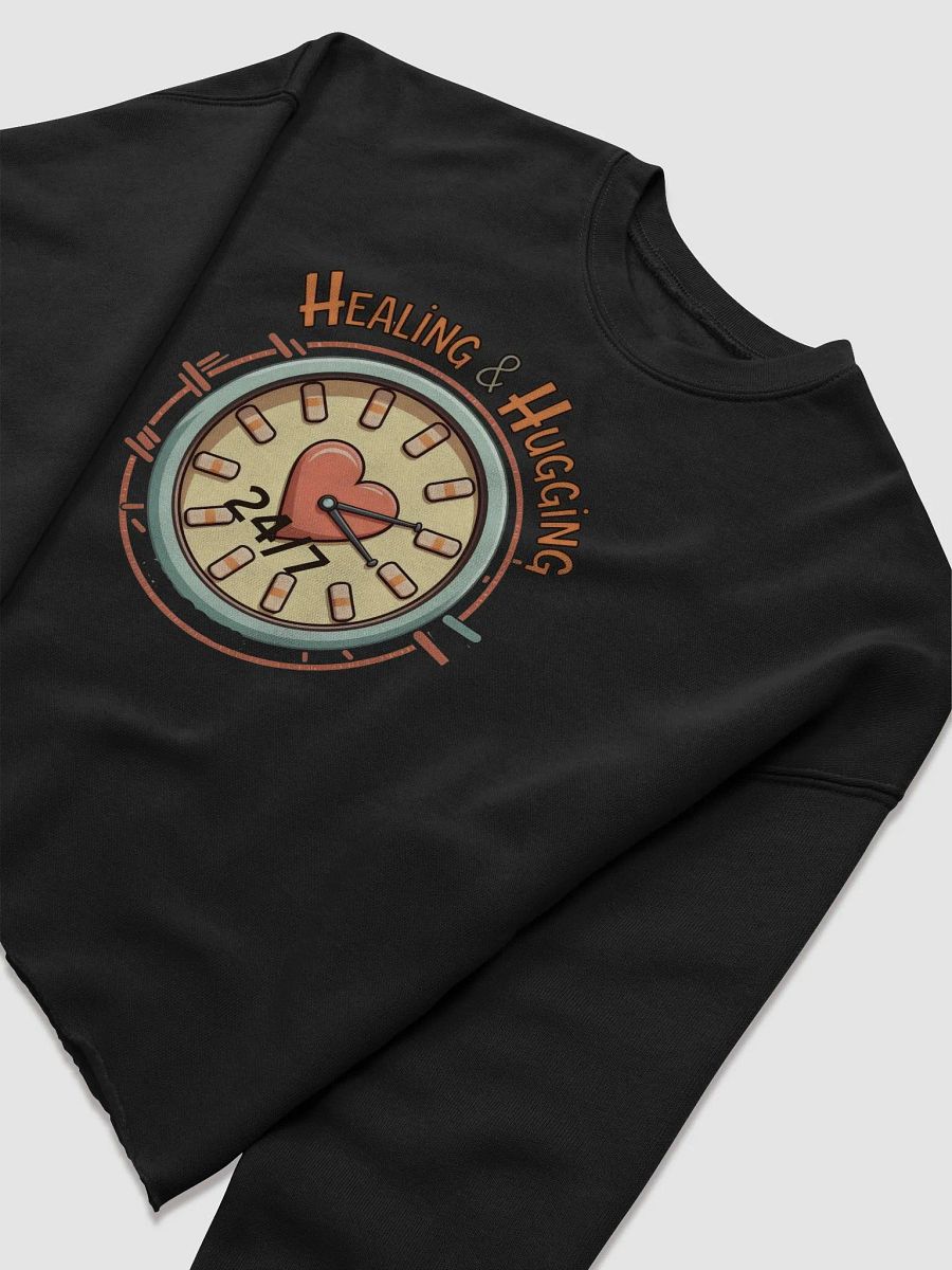 Healing & Hugging 24/7 Crop Sweatshirt product image (22)