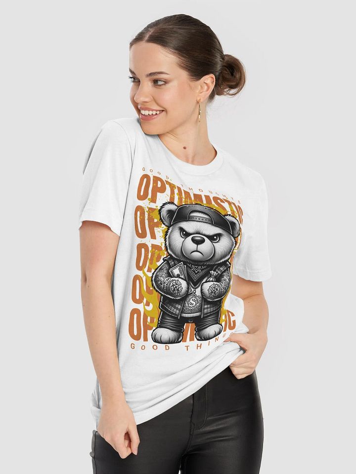 Optimistic | Unisex Bella+Canvas Supersoft T-Shirt product image (2)