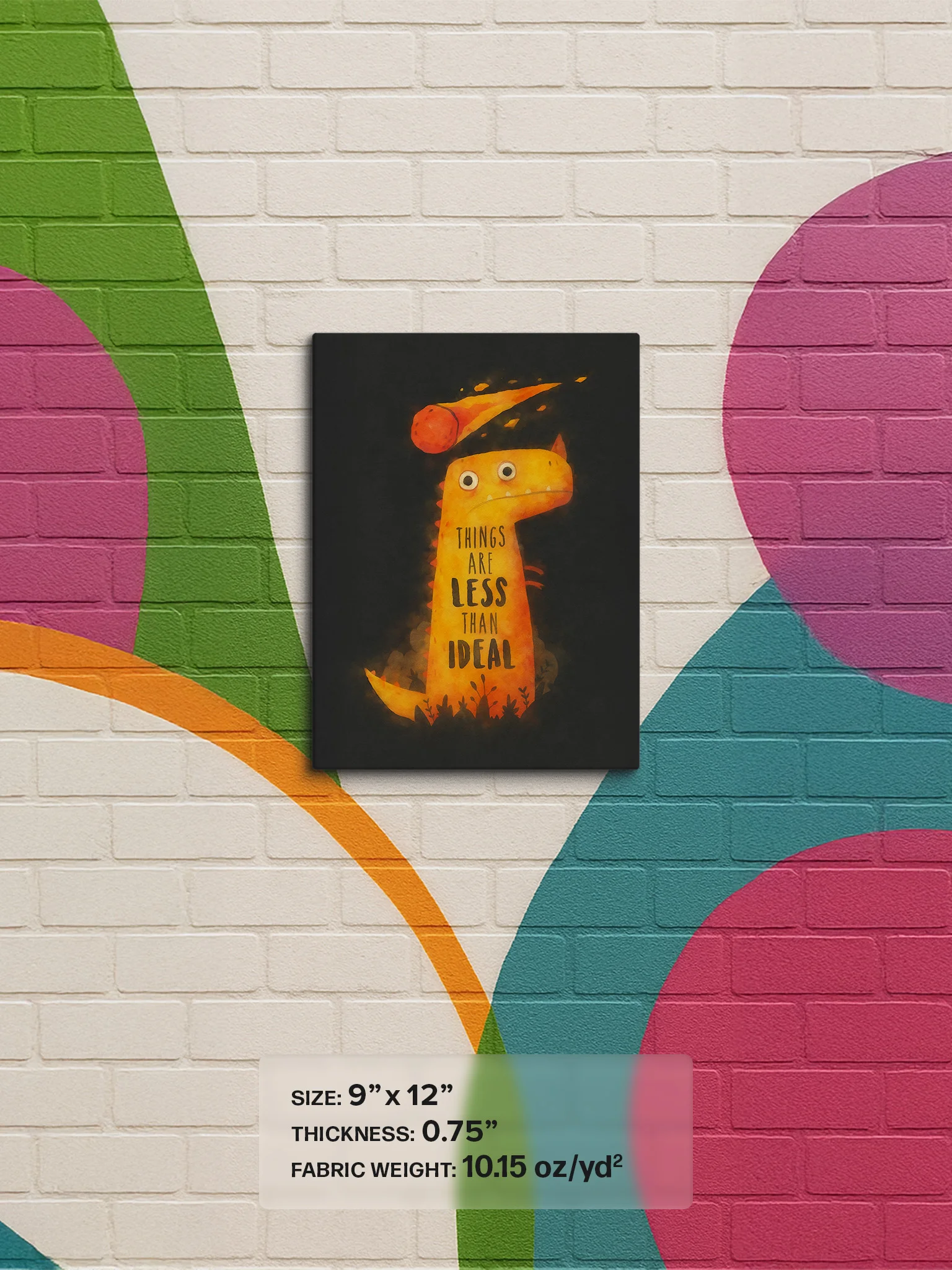 Less Than Ideal - Canvas product image (3)