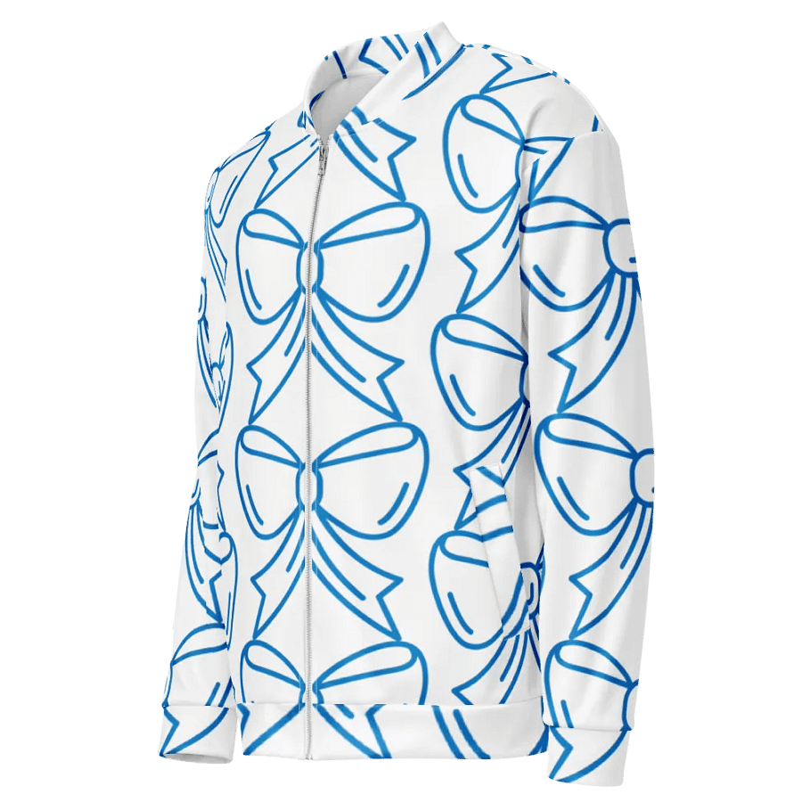 Blue Bow Extravaganza Bomber Jacket product image (4)