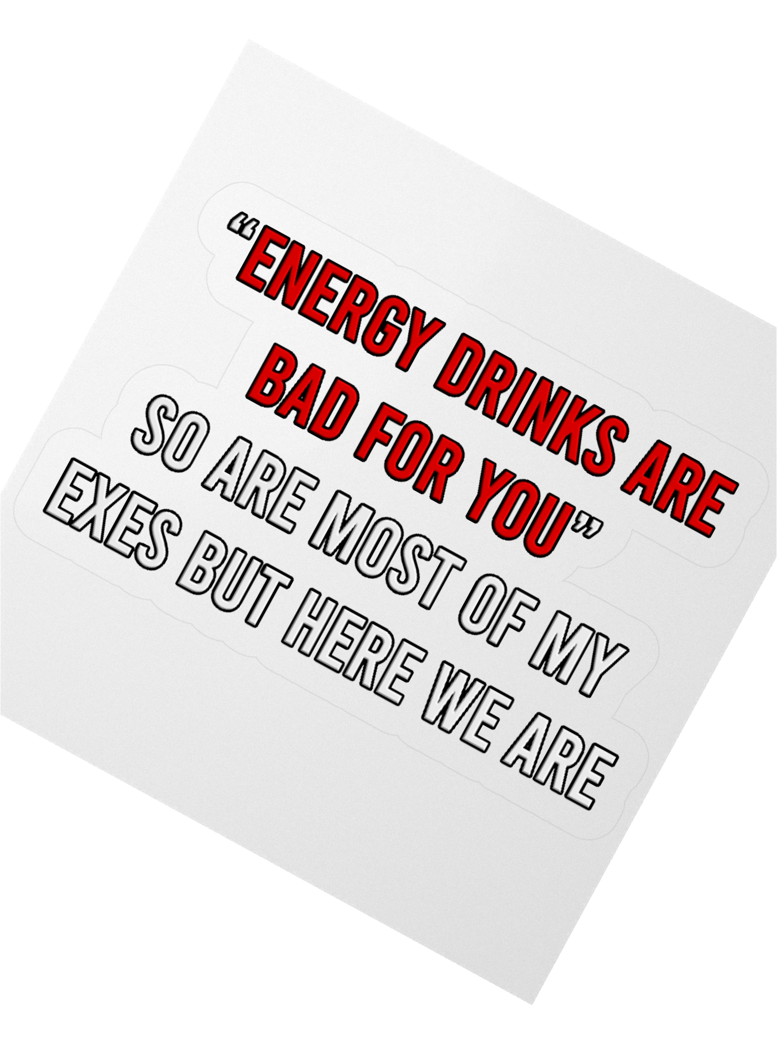 Energy Drinks - Sticker product image (2)
