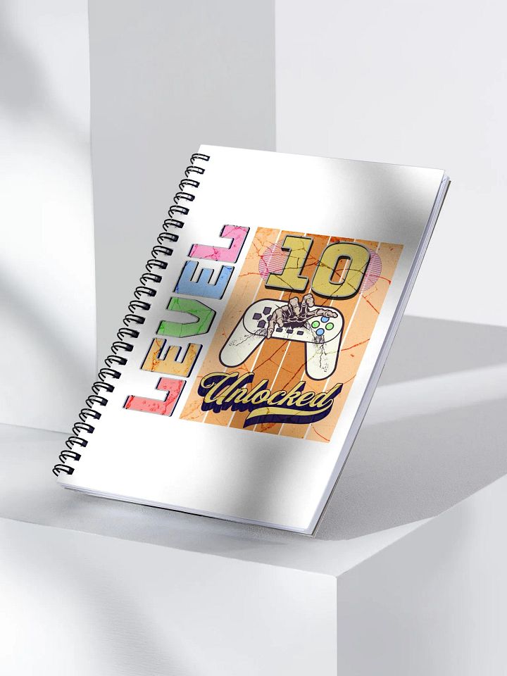 Level 10 Unlocked Spiral Notebook product image (2)