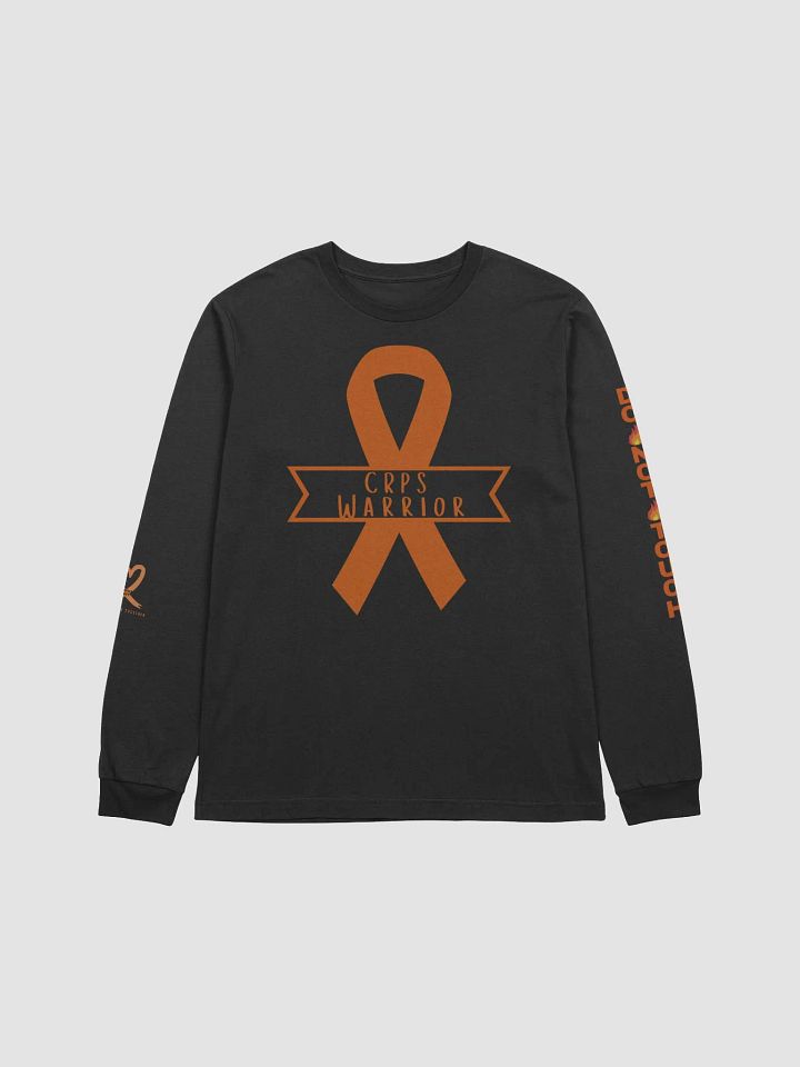 CRPS Warrior Awareness Ribbon Do Not Touch LEFT Arm 'Supersoft' Long Sleeve Shirt (Unisex) product image (1)