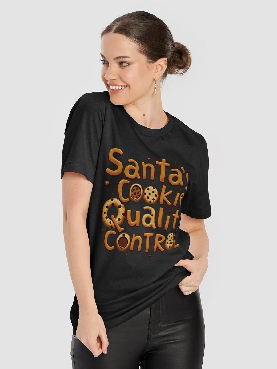 Santa's Cookie Quality Control T-Shirt product image (4)
