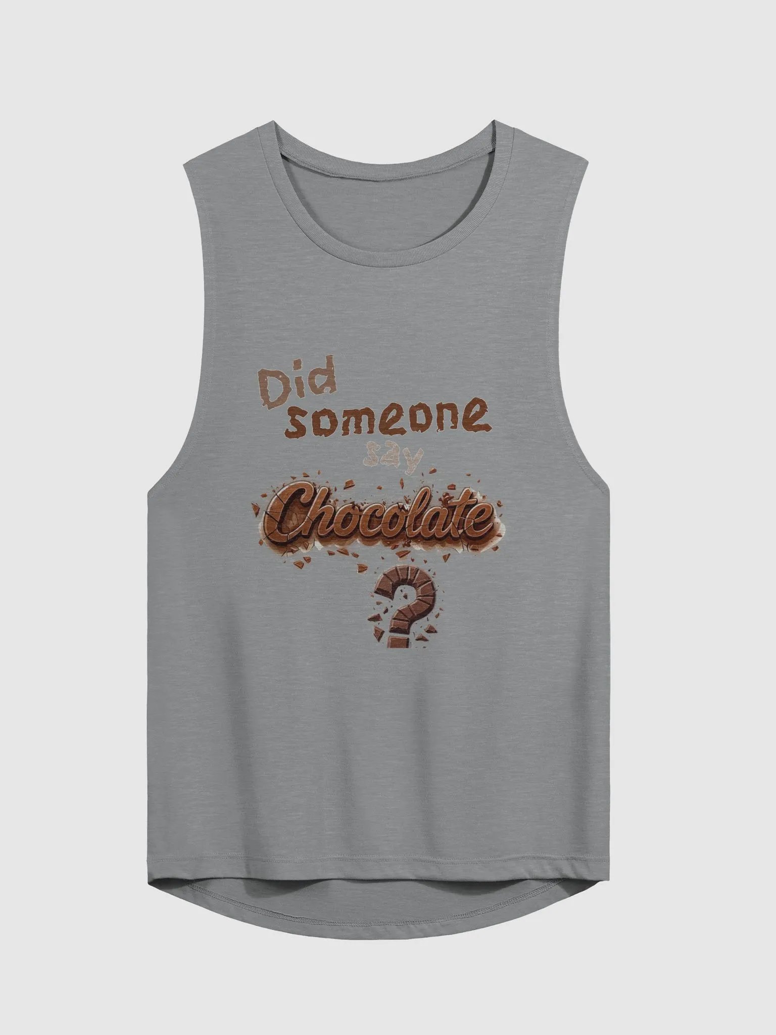 Did someone say Chocolate? Bella+Canvas Women's Flowy Muscle Tank product image (1)