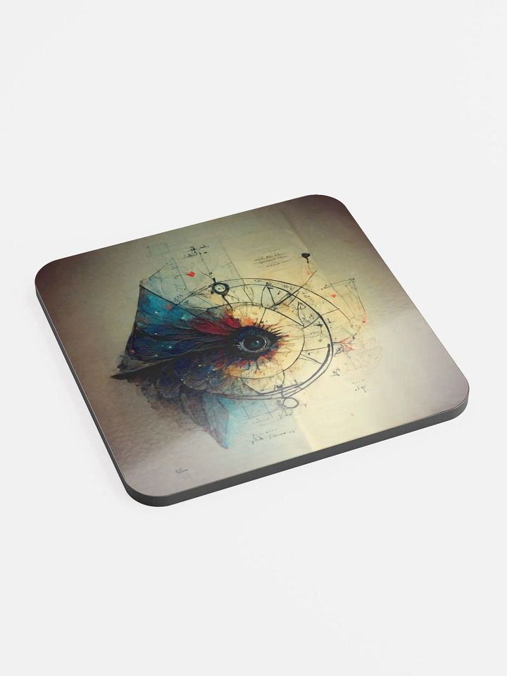 Enigmatic Eye Cork Coaster product image (2)