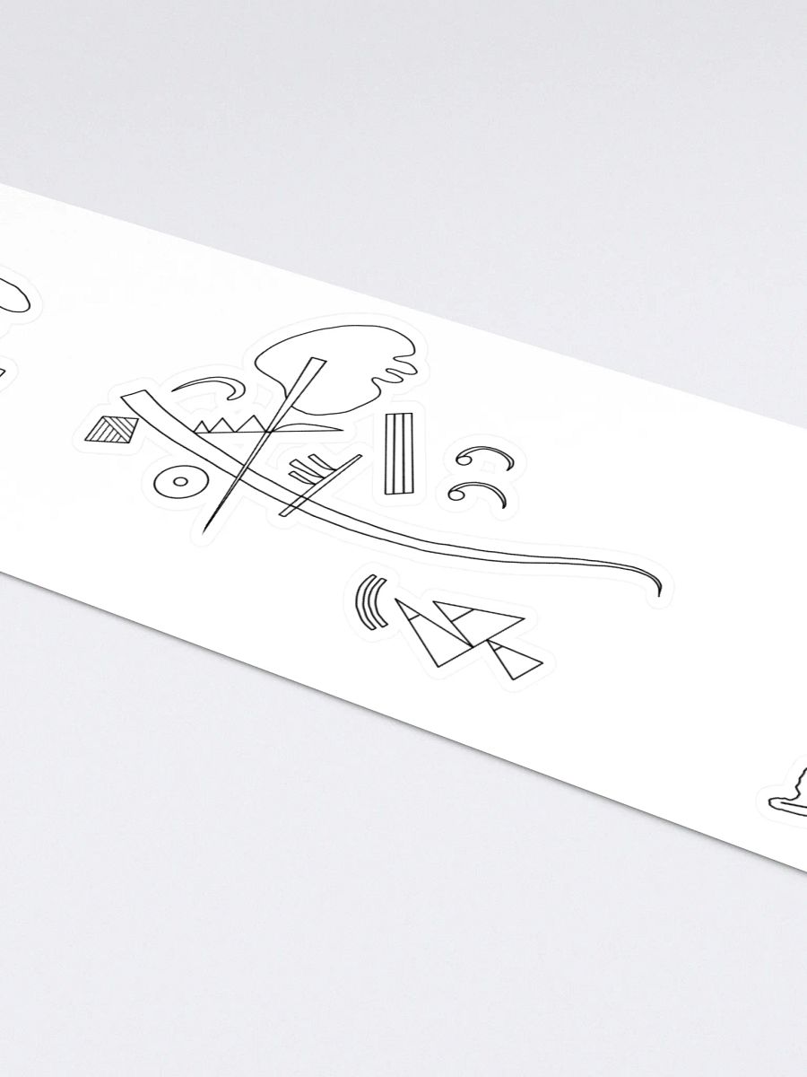 Color-Your-Own Kandinsky's Stickers! product image (4)