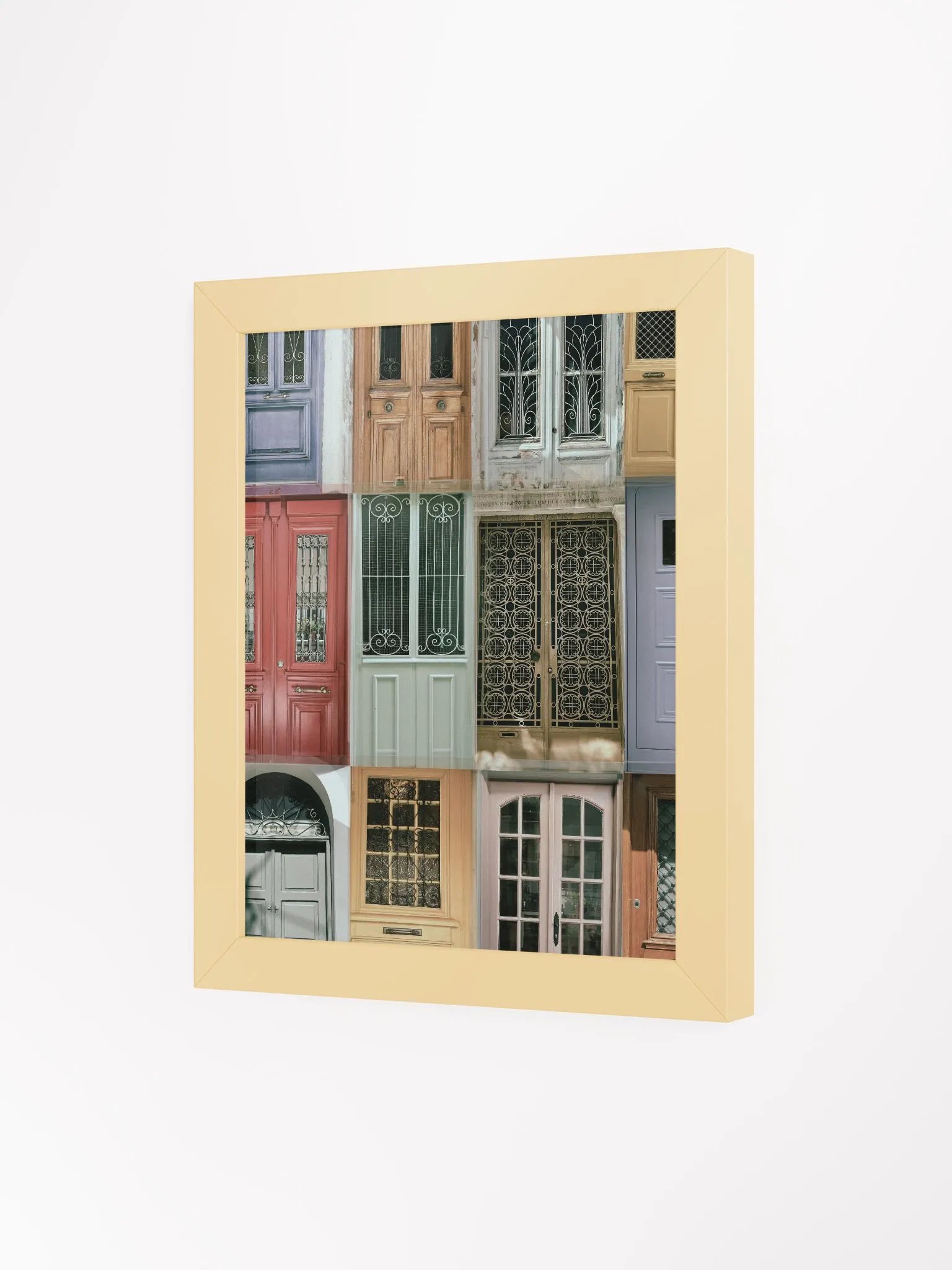 Greek Doors - Framed High-Quality Matte Poster product image (3)