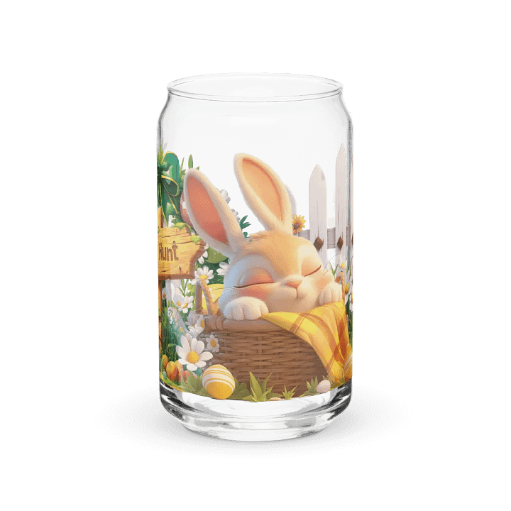 Easter Bunny Can-Shaped Glass product image (2)