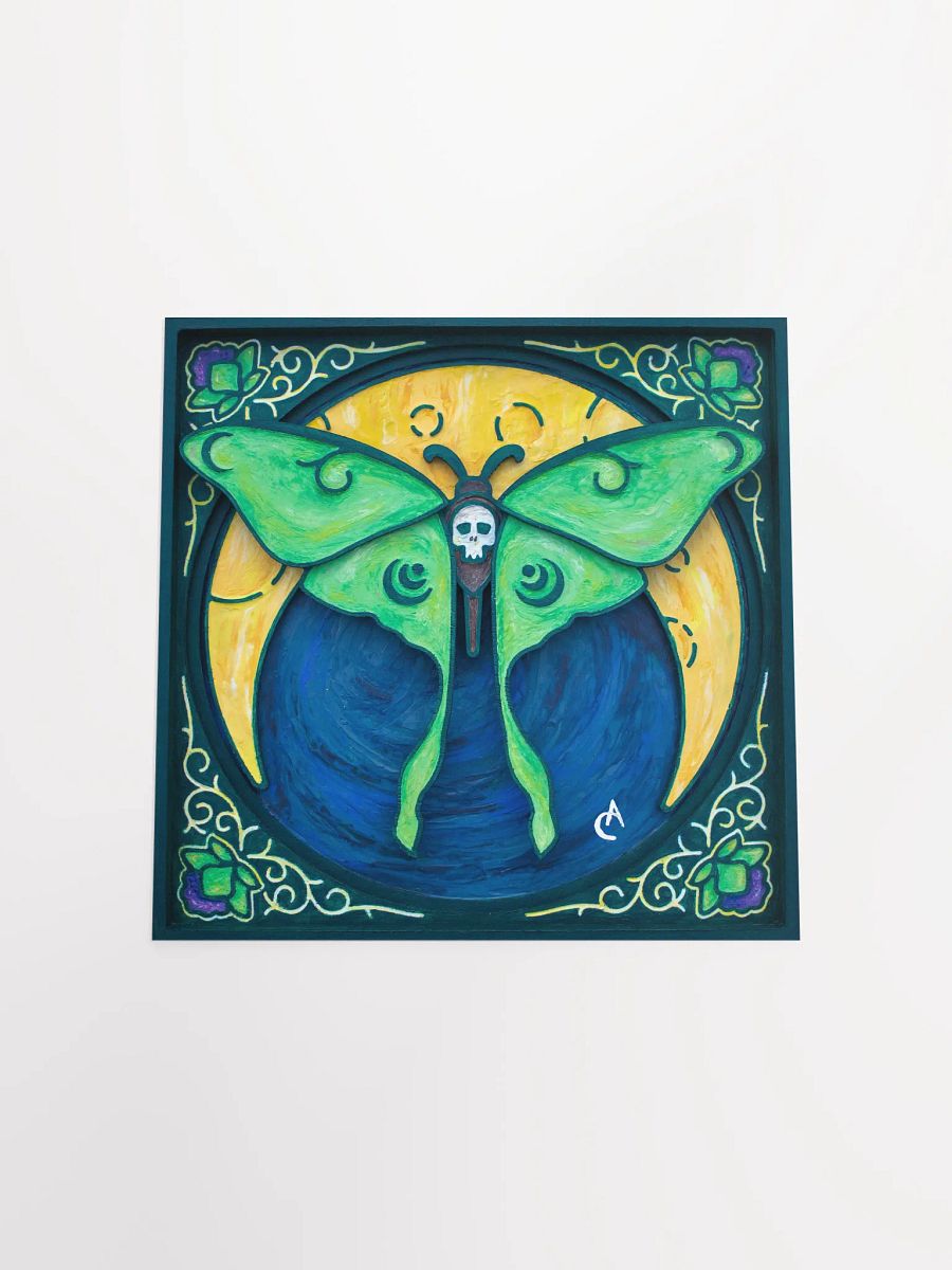Luna Moth Print product image (4)
