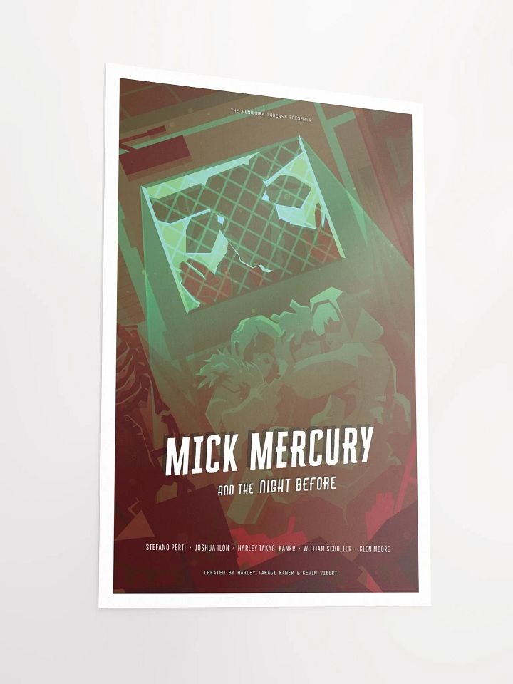Mick Mercury and the Night Before Poster product image (2)