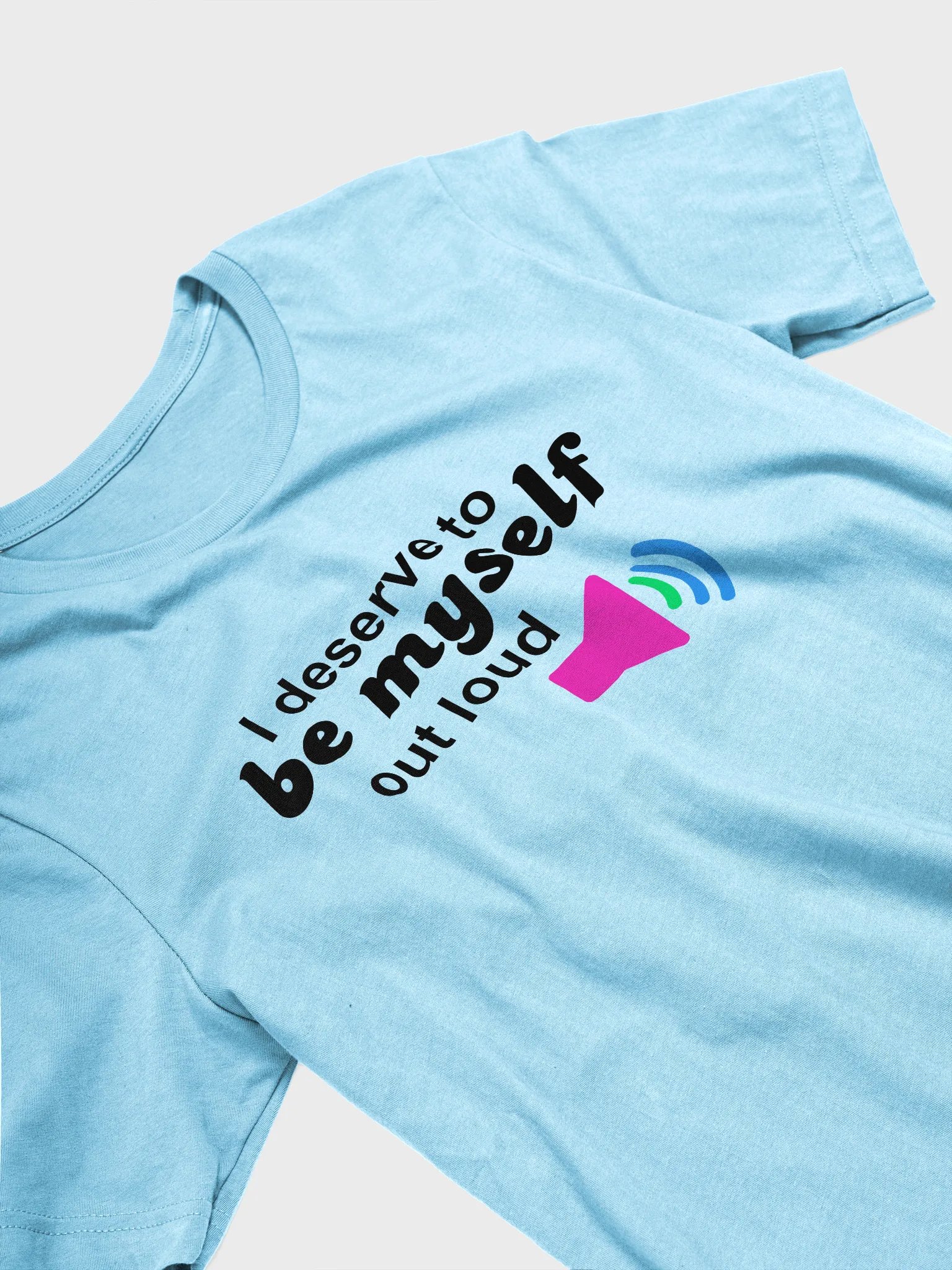 be myself out loud polysexual t-shirt product image (3)