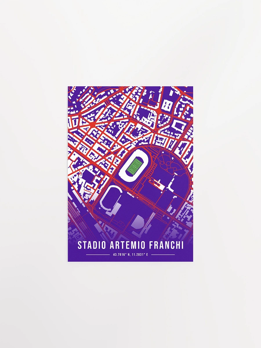 Stadio Artemio Franchi Map Design Poster product image (4)