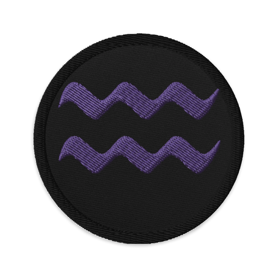 Aquarius Round Patch product image (1)