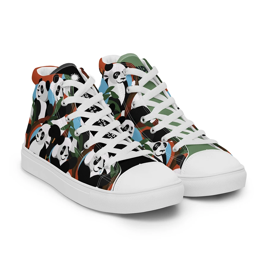 Panda Palooza All Over Sneakers (Men's) Image 4