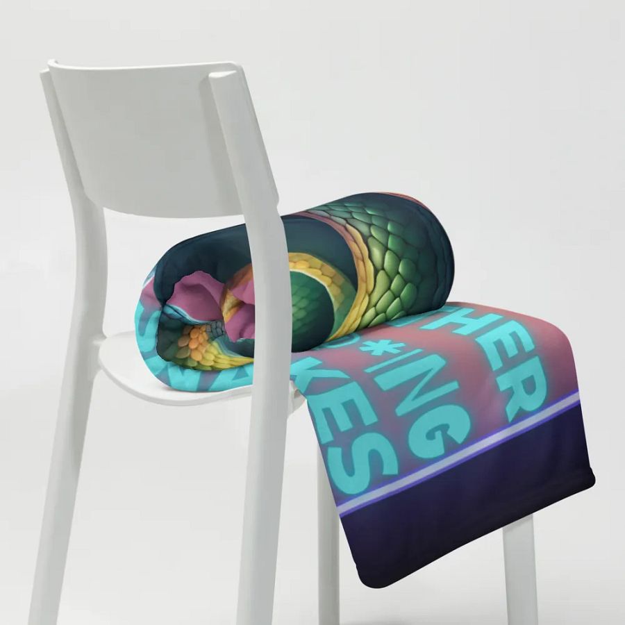 snake life blanket product image (20)