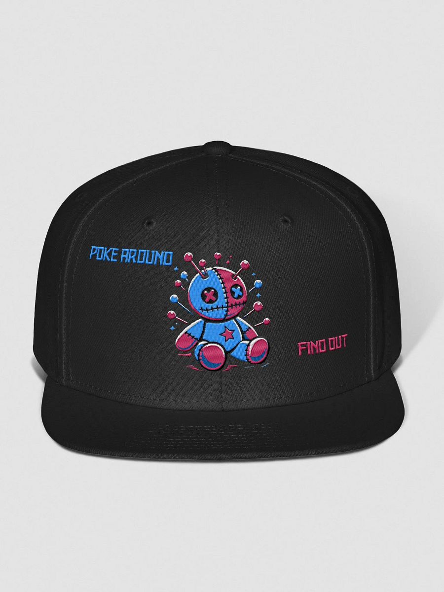 Poke around...Find out Embroidered snapback product image (1)