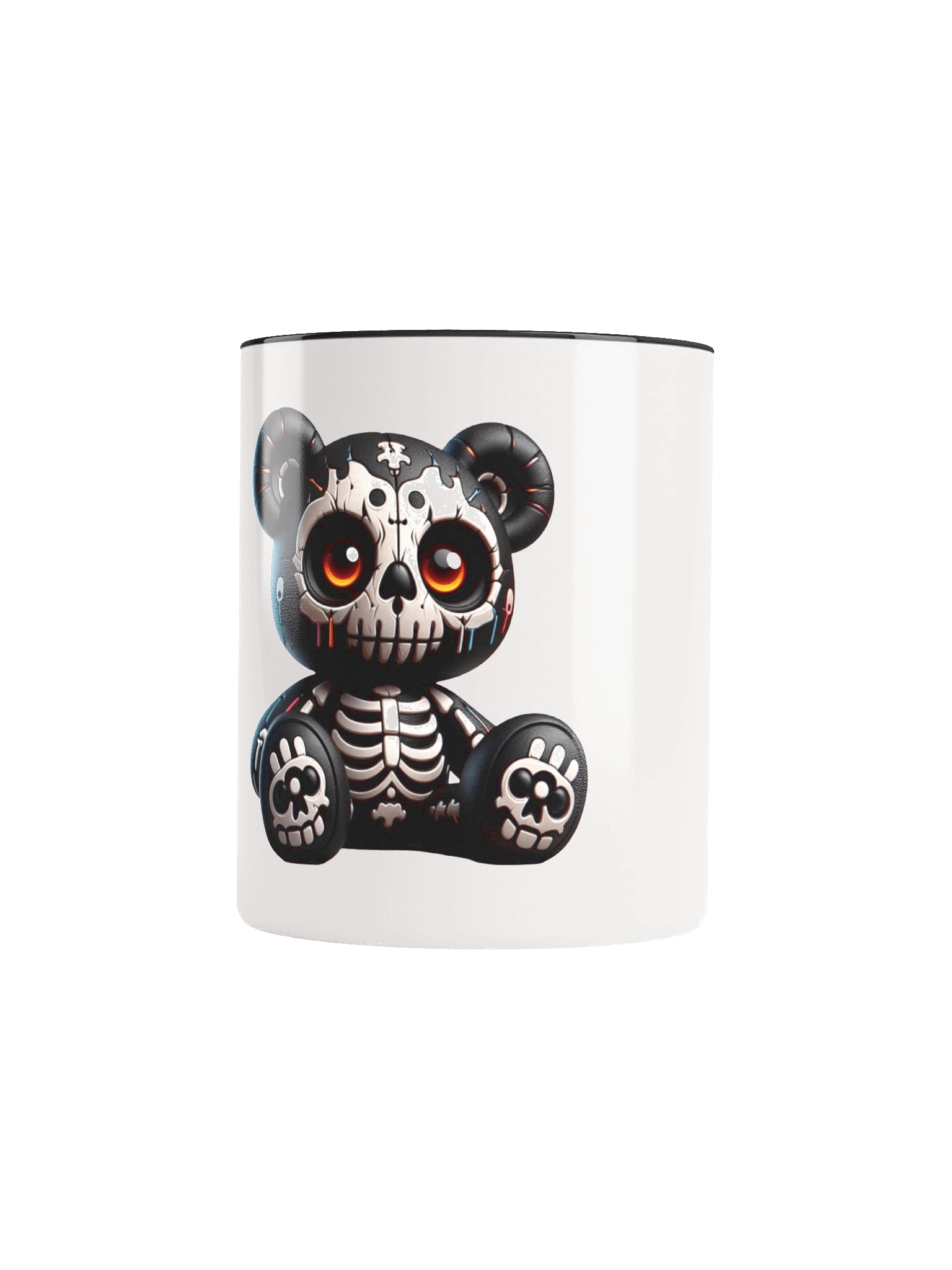 Glowing Bear Skeleton Ceramic Mug product image (64)