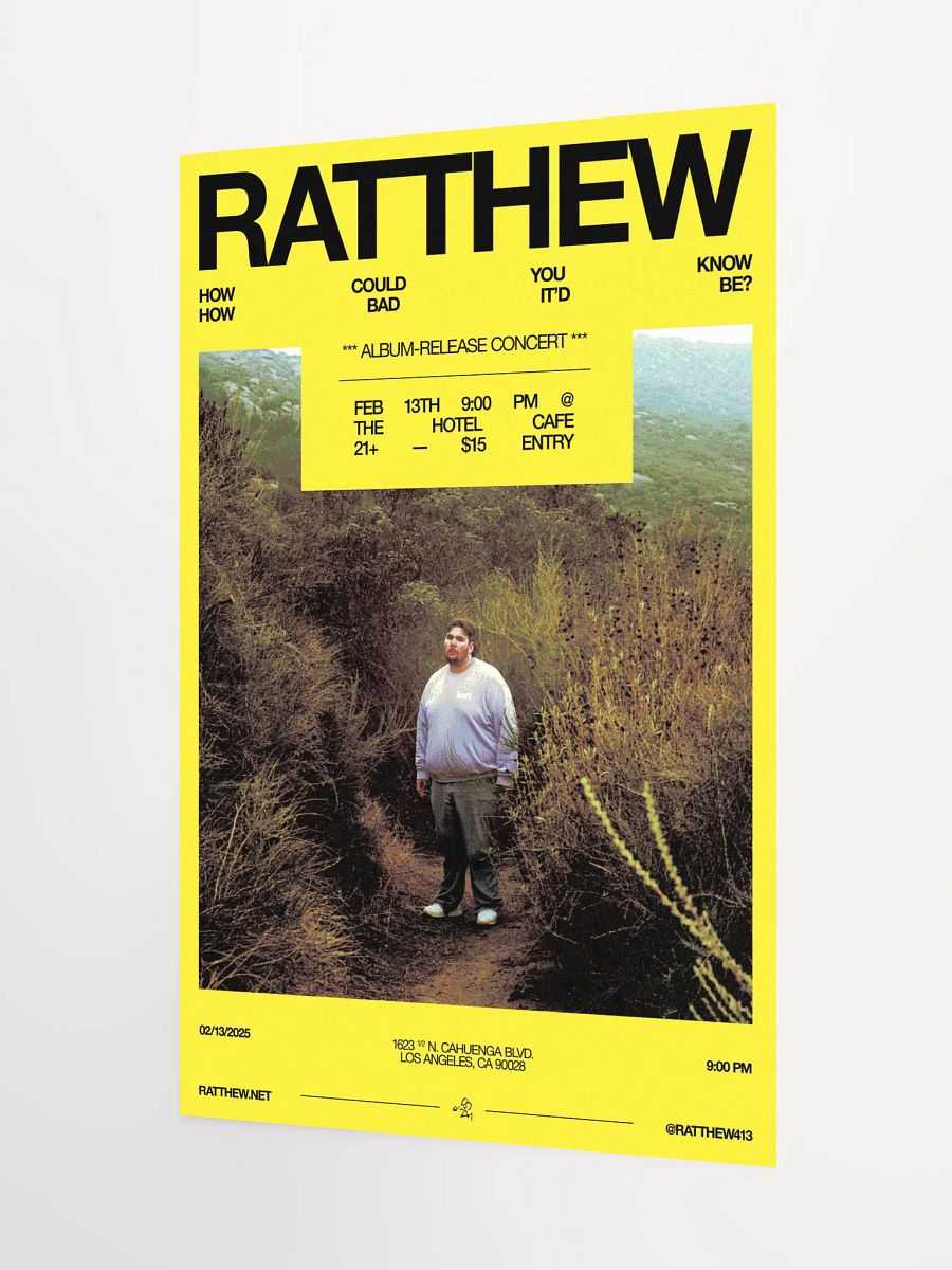 How Could You Know? Official Poster product image (7)