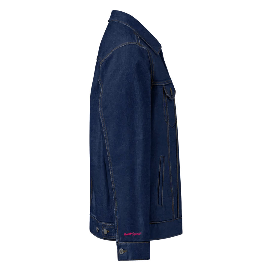 Cape Classic Denim Jacket | BRN.2C.C.™ Edition | Aqua/Teal Embroidery product image (4)
