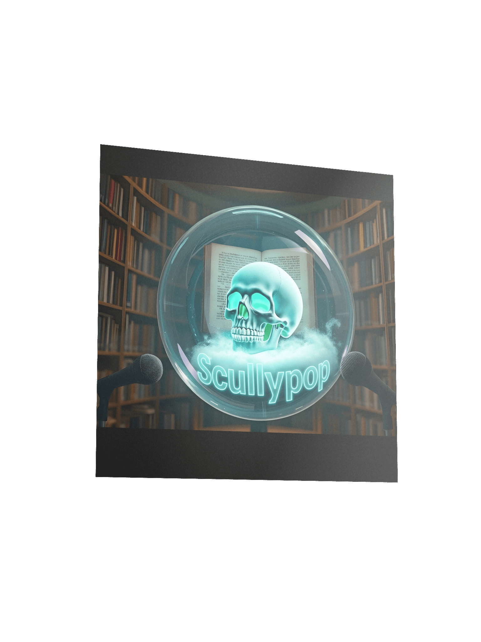 Team Scullypop Glowing Skull Poster product image (12)