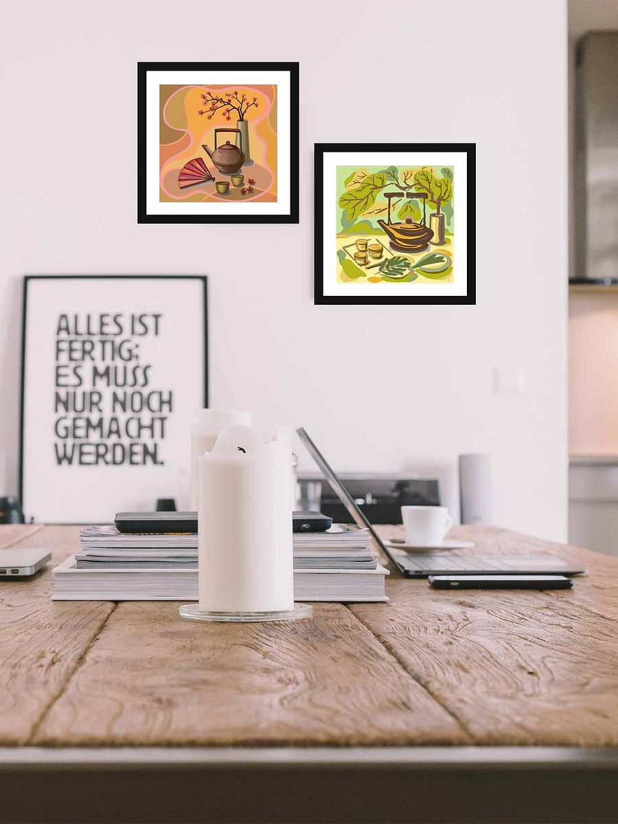 Vibrant Matte Poster Print - Coffee Shop No. 10 product image (21)