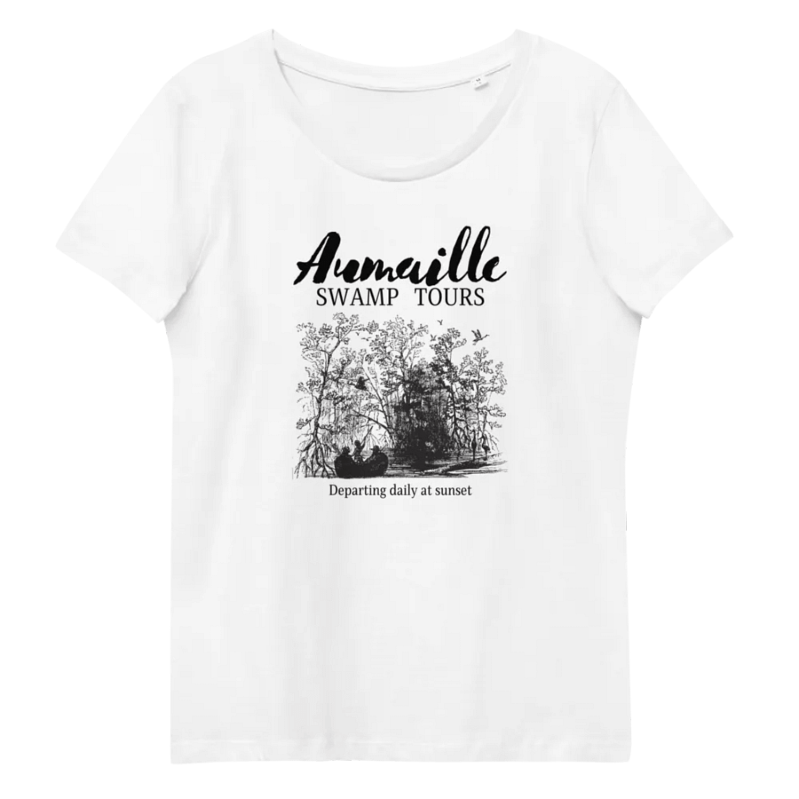 Swamp Tour Organic Cotton Women's Fitted Tee product image (10)