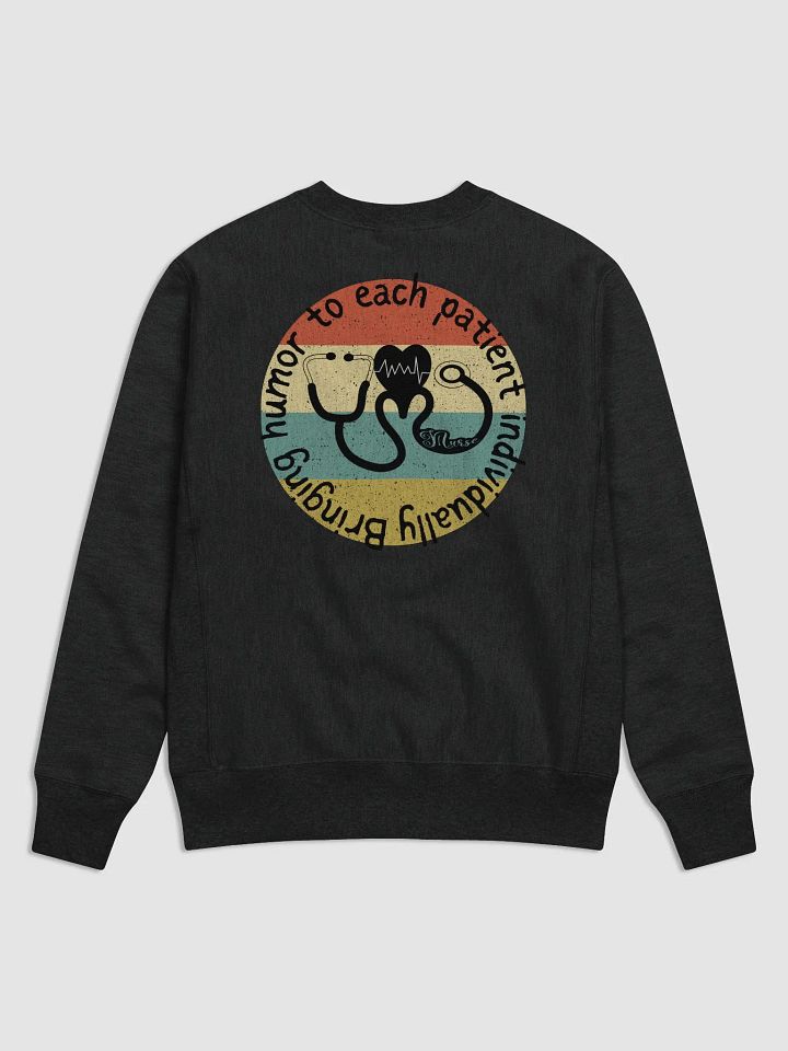 Bringing humor to each patient individually Retro Sweatshirt product image (2)