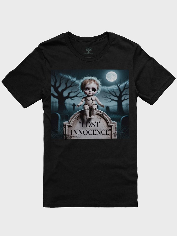 Creepy Doll 'Lost Innocence' T-Shirt - Unisex Supersoft Gothic Design product image (2)