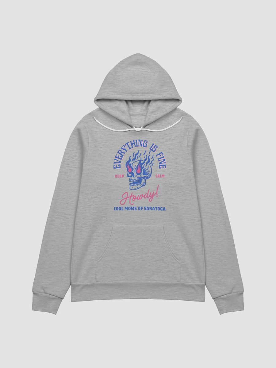 Everything in Fine Cool Moms of Saratoga Skull Hoodie product image (3)