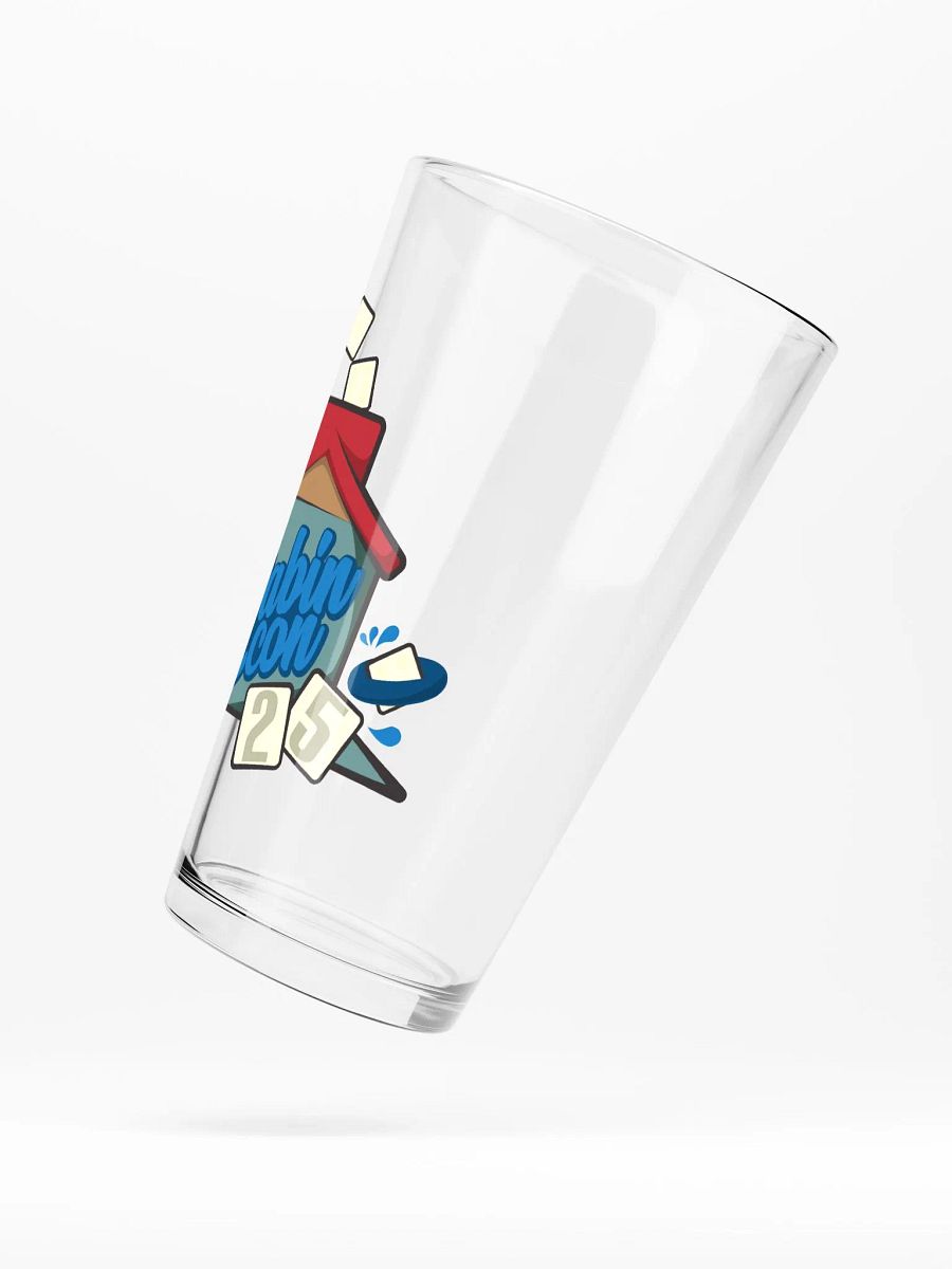 Cabin Con 2025 alt logo pint glass product image (6)