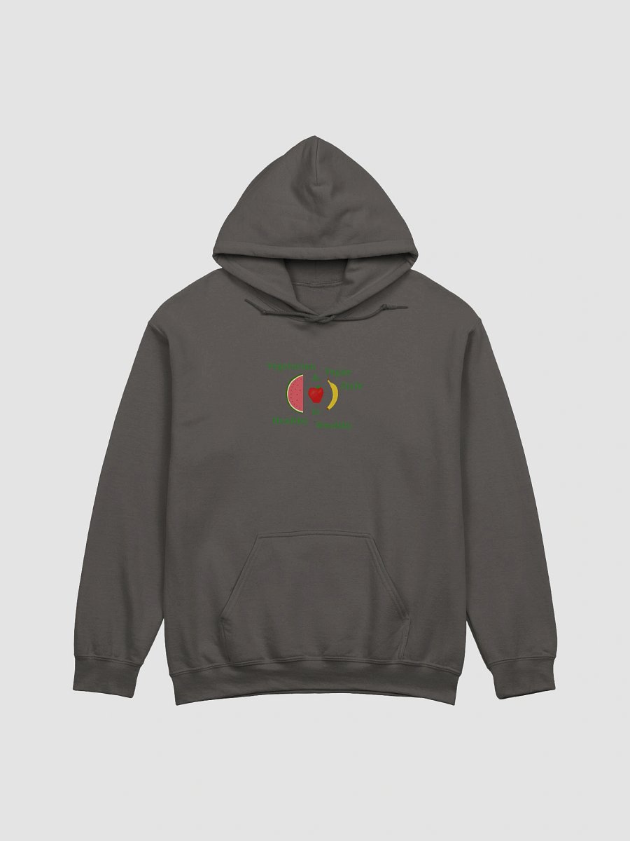 Healthy Wealthy Vegetarian & Vegan Hoodie product image (1)