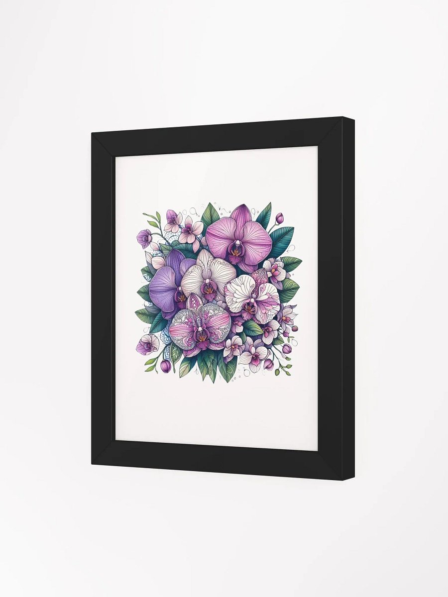 Orchid Symphony Framed Poster product image (19)