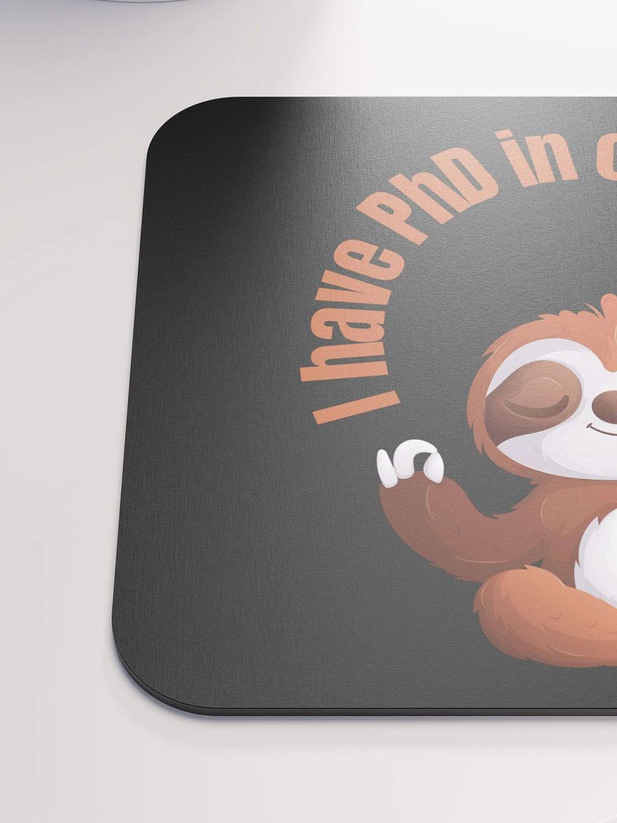 PhD in Overthinking Mouse Pad product image (6)