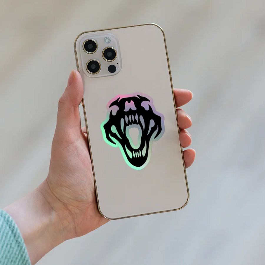 Big E BearSKull Logo Sticker product image (8)