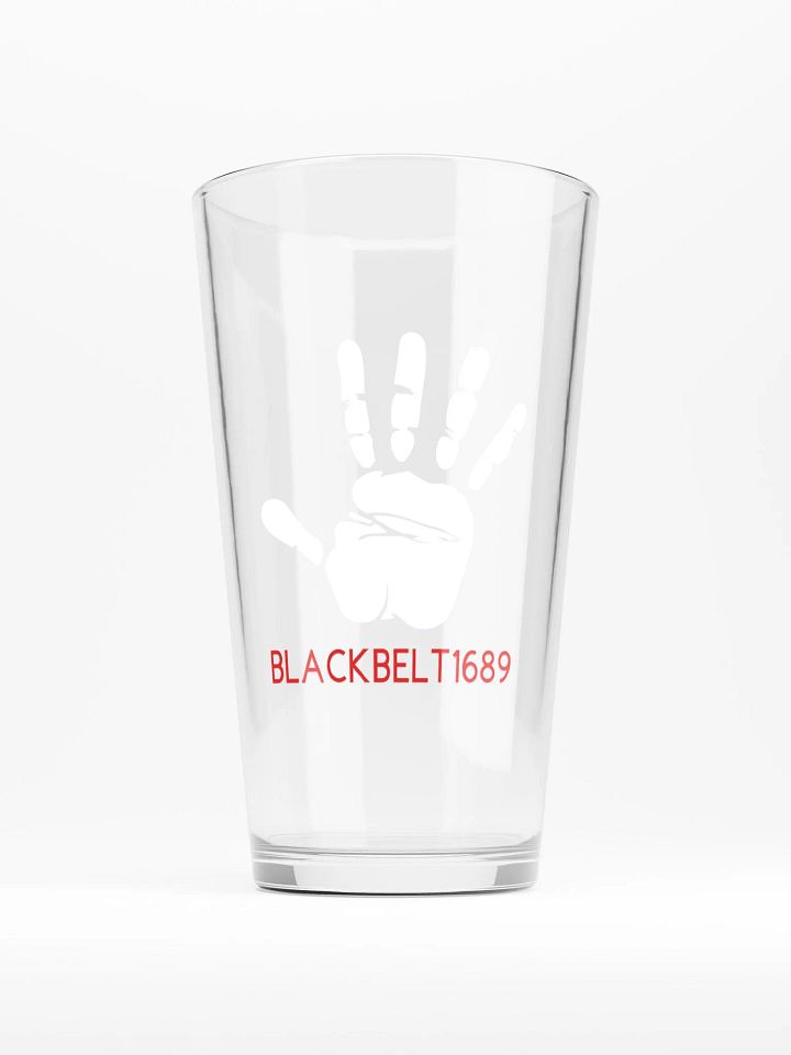 Blackbelt1689 Logo Pint Glass product image (1)