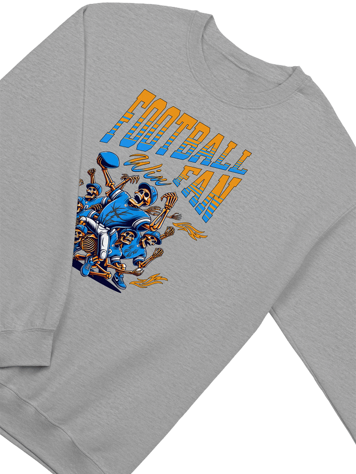 Football Fan Skeleton Touchdown Celebration Sweatshirt product image (13)
