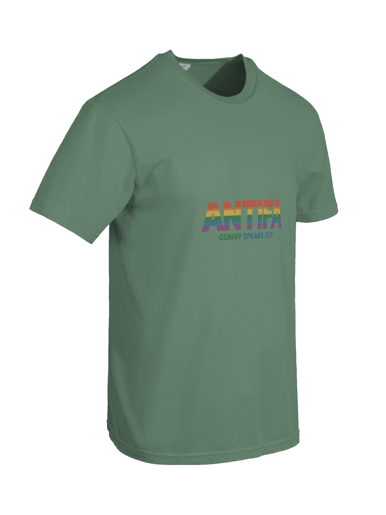 Rainbow ANTIFA T-Shirt product image (8)