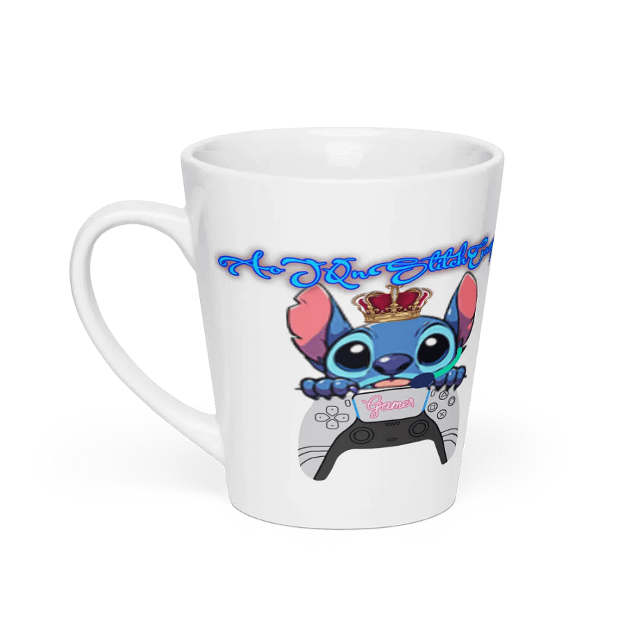 Stitch Gamer's Heart Latte Mug product image (1)