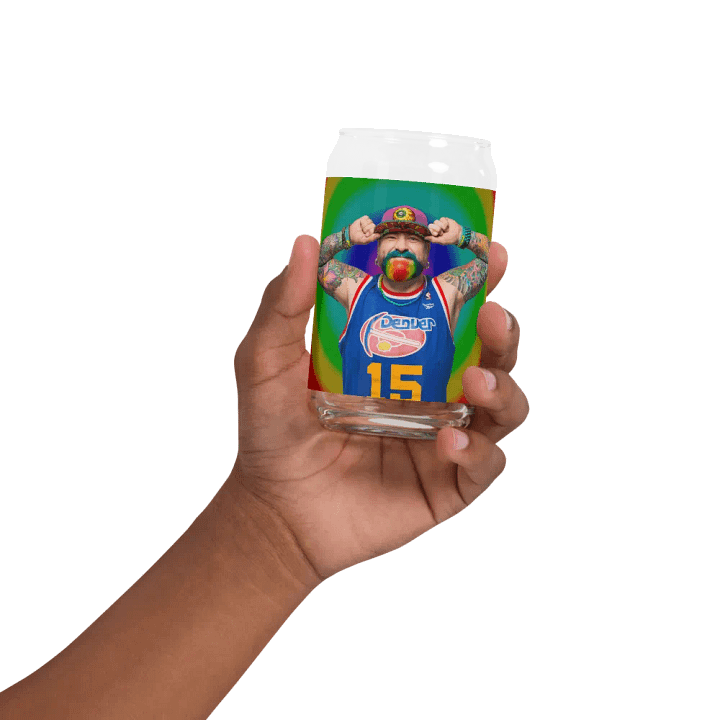 RainbowBeard Looney Can-Shaped Glass product image (2)