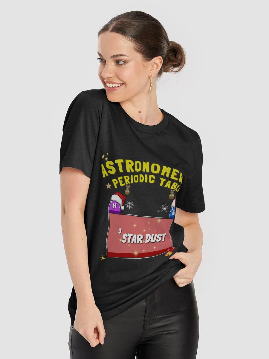 Astronomer's Periodic Table T-Shirt (X-mass special) product image (5)