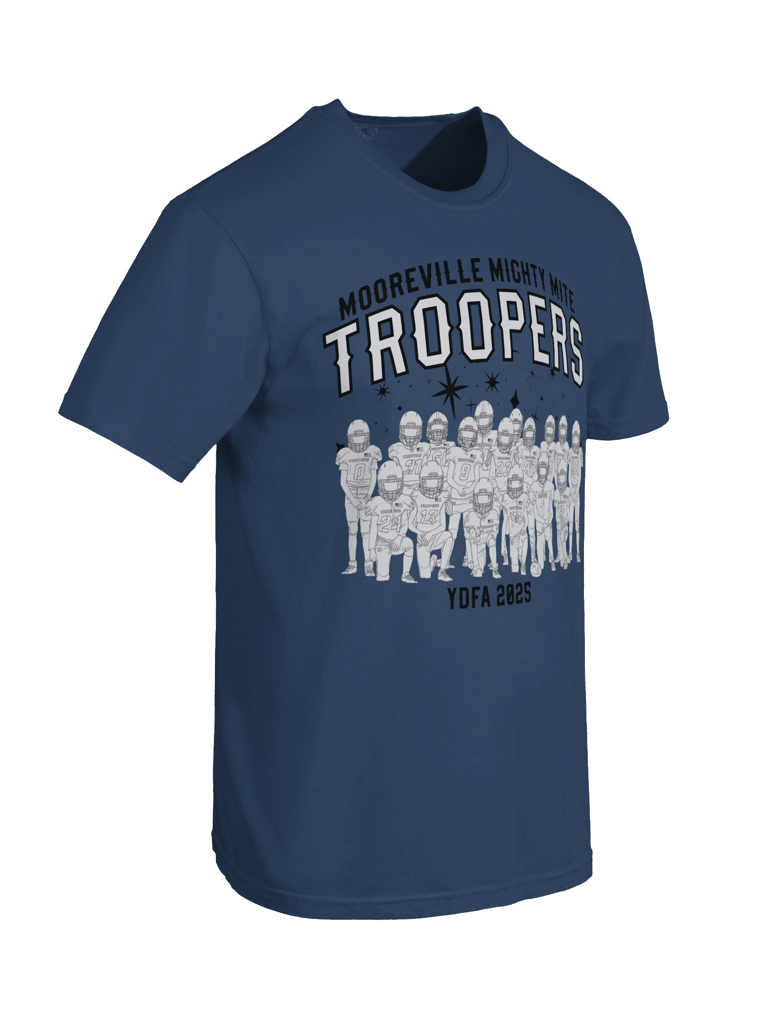 Troopers Football Team Adults Tee product image (38)