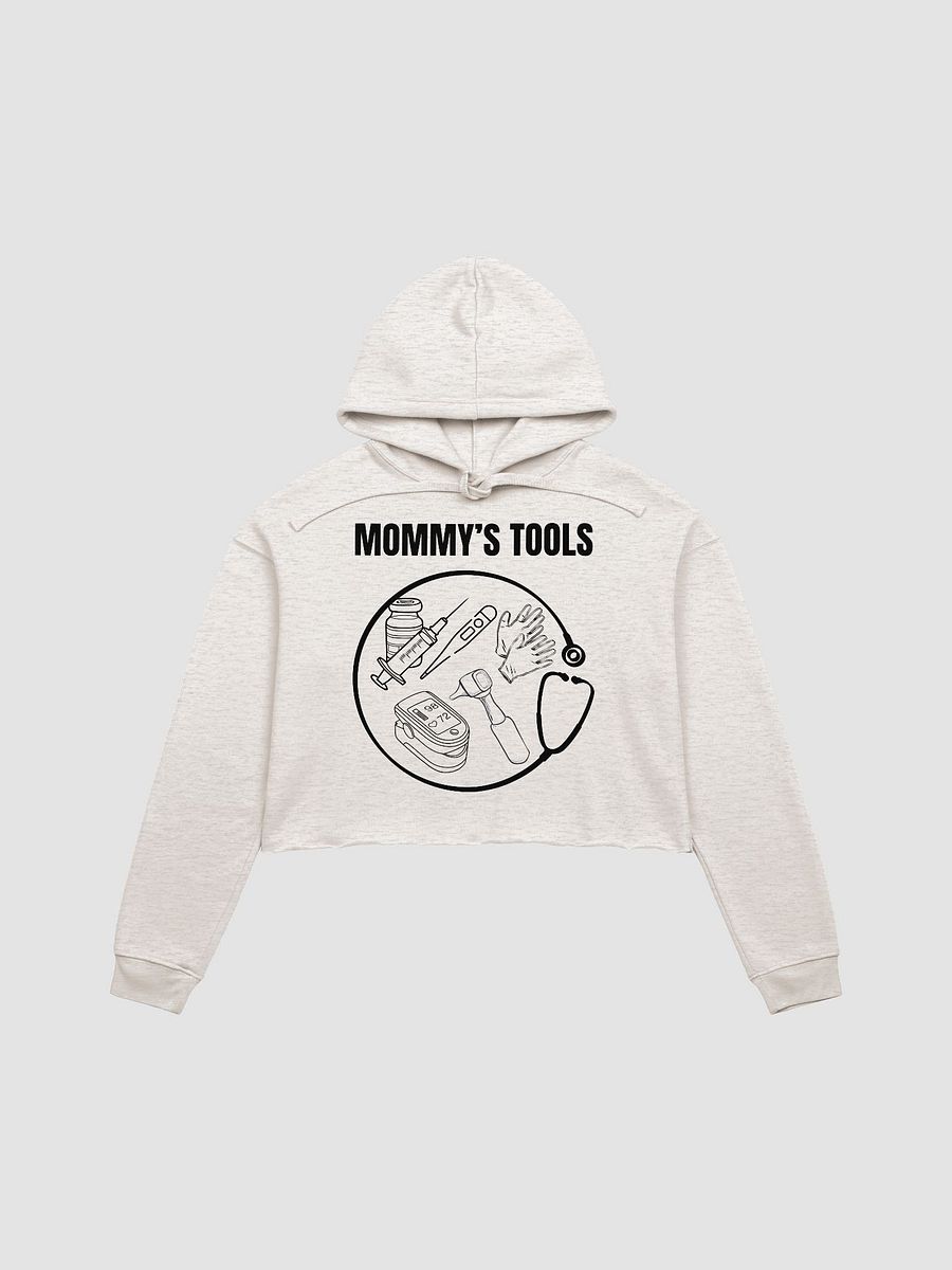 Mommy's Tools, Mindful Explorer Crop Hoodie product image (3)