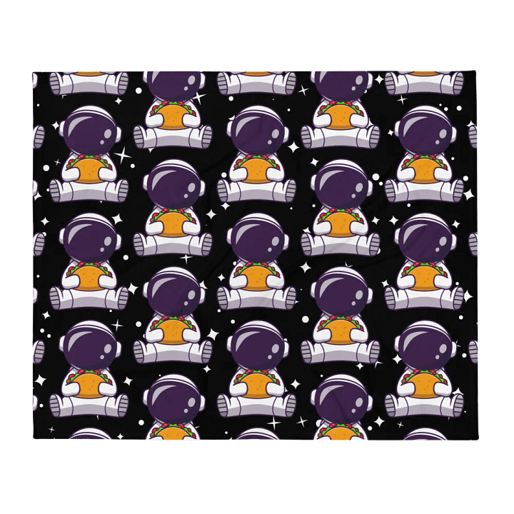 Galactic Taco Throw Blanket product image (2)