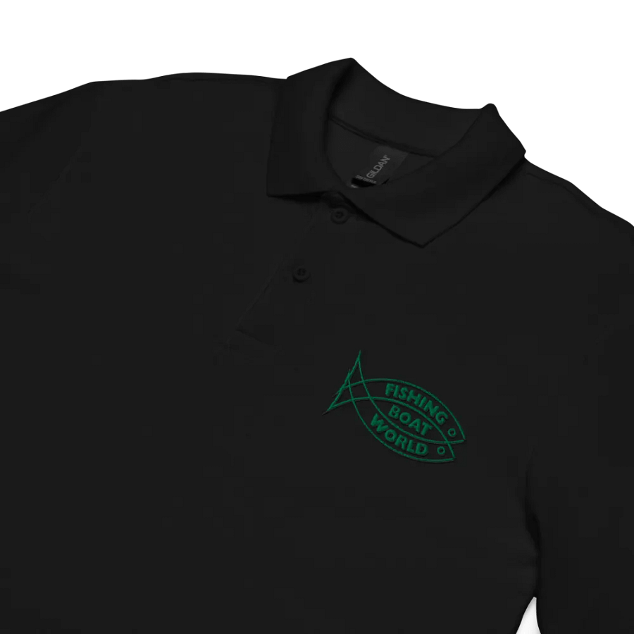 Fishing Boat World Logo Polo product image (6)