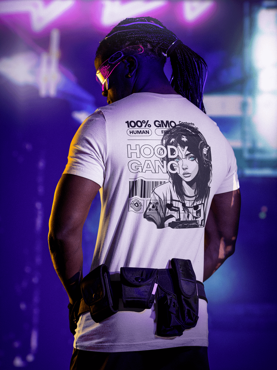 Hoody Gang Crew Tee - White product image (1)