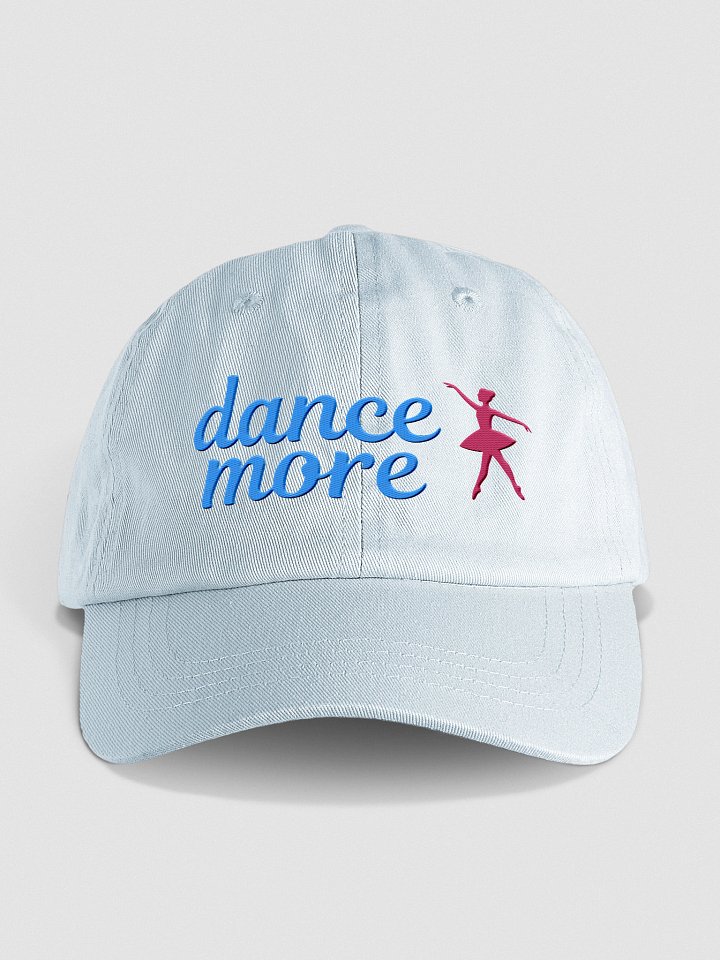 Dance More Ballet Silhouette Dad Hat product image (3)