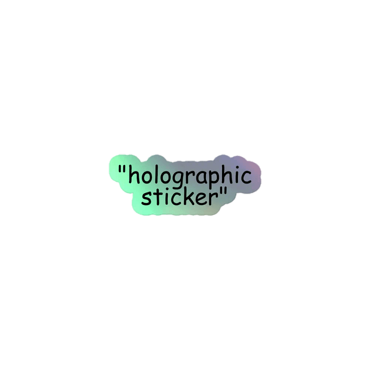 "holographic sticker" holographic sticker product image (1)