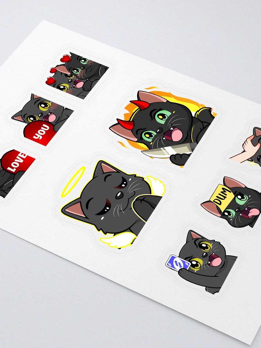 ASHvsEVILKITTIES - Sticker Set product image (2)