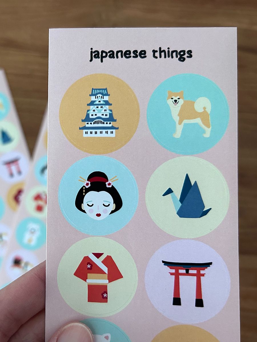 Sticker Sheet - Japanese Things product image (3)